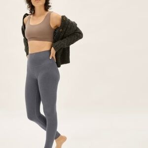 New Everlane The Perform Legging Regular Length Heather Grey